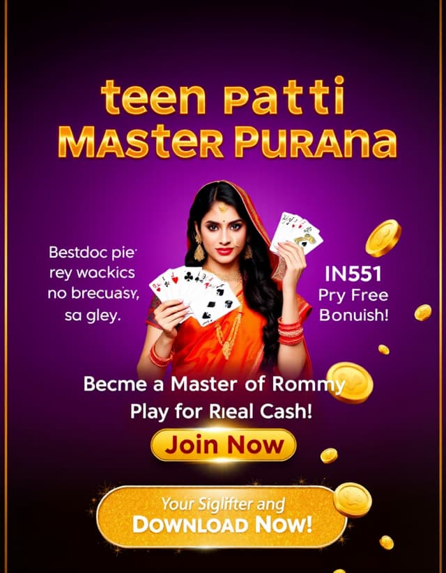 Teen Patti Master Real Cash Banner